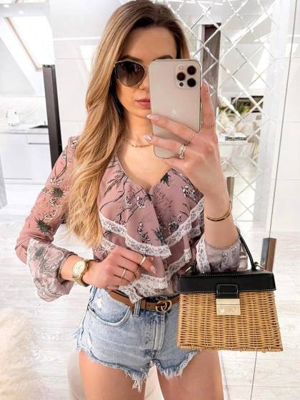 Koszula pudrowa Cocomore cmgBL1168.S14