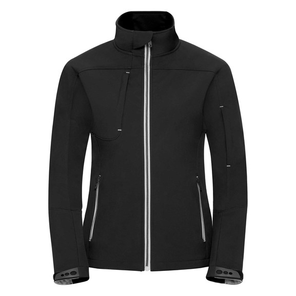 Czarna kurtka damska Bionic Softshell Jacket Russell