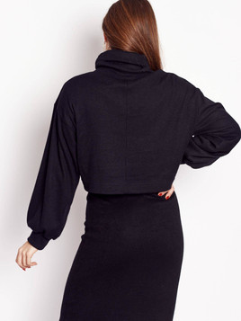 Komplet odzieży czarny Cocomore cmgSK1114.R21 