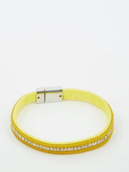 Bransoletka żółta Yups dktf0367.R06