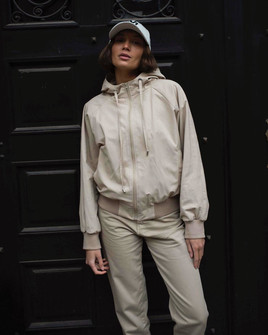 Kurtka beżowa LeMonada cxp1073.beige