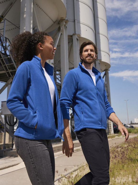 Niebieski polar męski Outdoor Russell