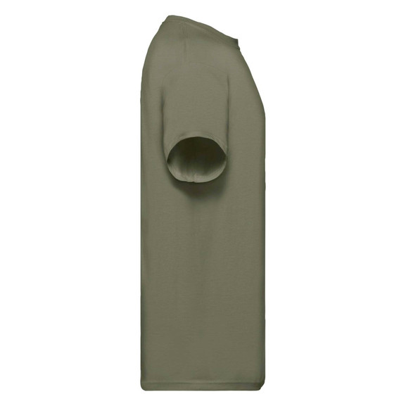 Zielona koszulka męska Super Premium Fruit of the Loom