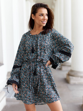 Sukienka wielobarwna By o la la cxp0918b.R00