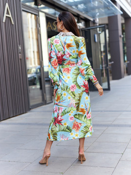 Sukienka niebieska By o la la cxp1059.blue