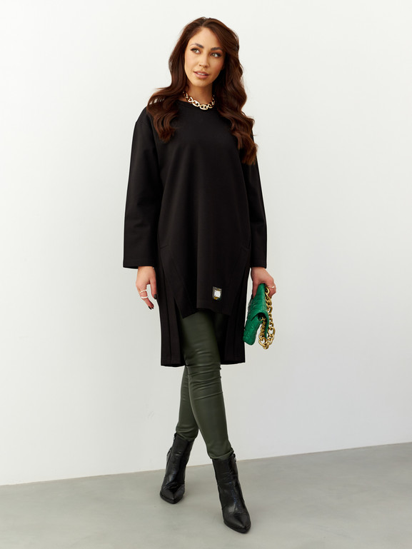 Sukienka czarna By o la la cxp1167.black