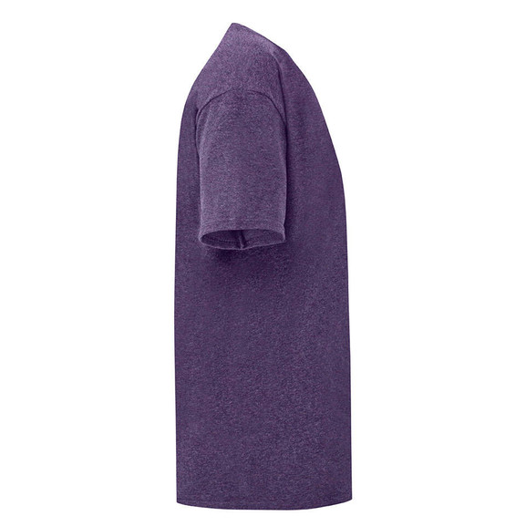 Fioletowa koszulka dziecięca z czesanej bawełny Fruit of the Loom