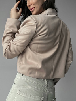 Żakiet beżowy By o la la cxp1200.beige