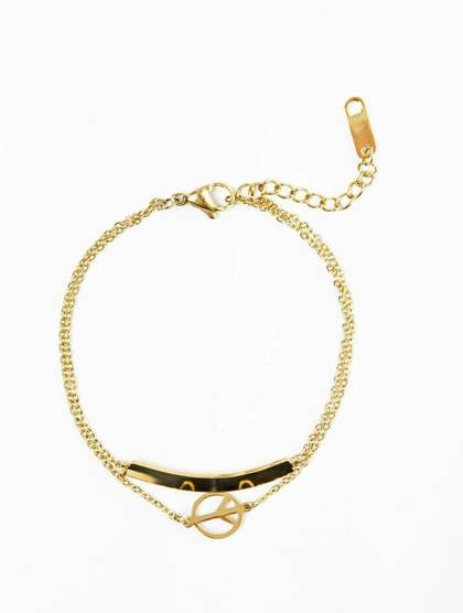 Bransoleta pozłacana Yups dbi0471.R06