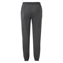 Ciemno szare spodnie dresowe męskie Elasticated Jog Pants Fruit of the Loom