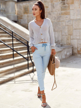 Kardigan szary Yups cwd0456.S60