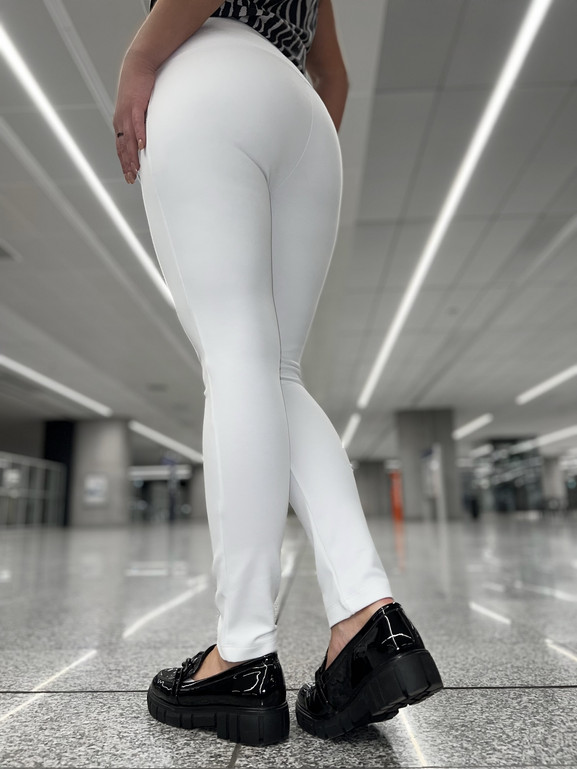 Spodnie ecru By o la la cxp1137.ecru