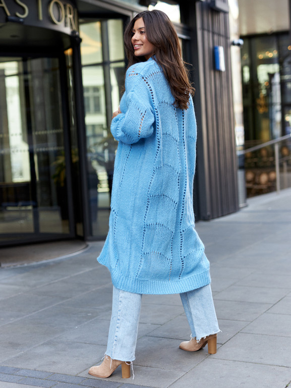 Kardigan niebieski By o la la cxp1126.blue