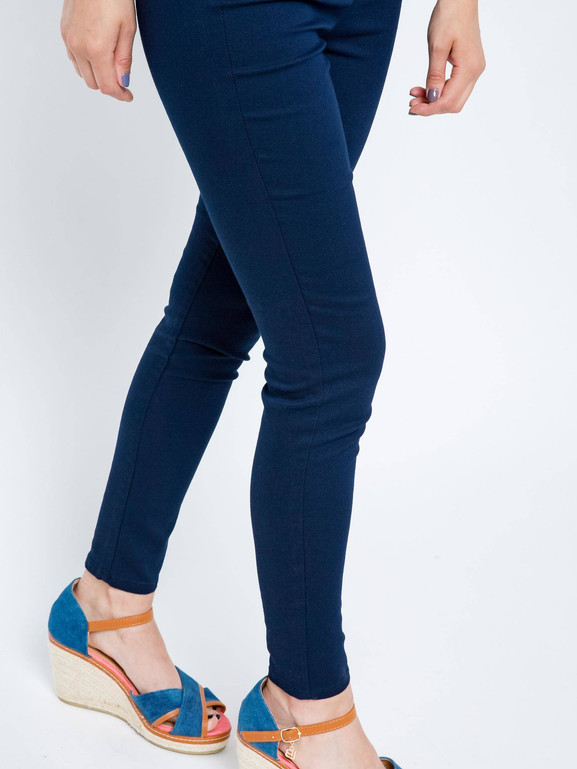 Jegginsy granatowe