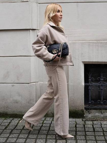 Kurtka beżowa LeMonada cxp1074.beige