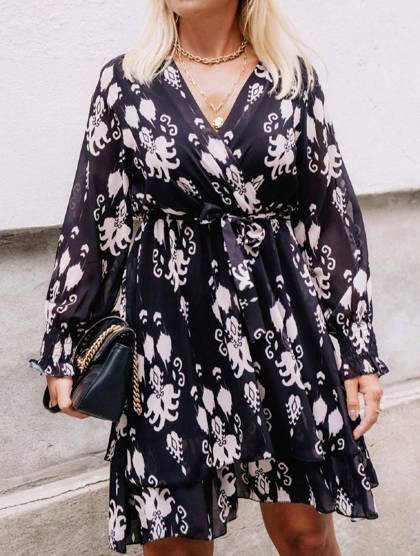 Sukienka czarna LeMonada cxp0864.R21