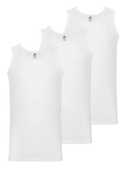 Pakiet 3 koszulek męskich Athletic Vest Fruit of the Loom