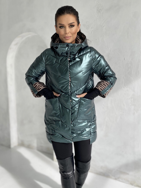 Kurtka zielona Yups bx4288.S61