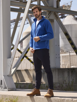 Niebieski polar męski Outdoor Russell