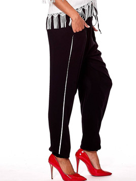 Spodnie czarne Yups ax4175.R21