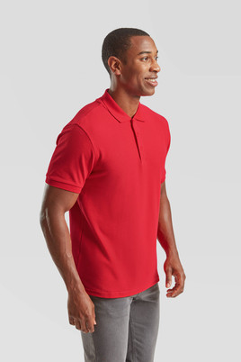 Czerwona koszulka męska Iconic Polo Friut of the Loom