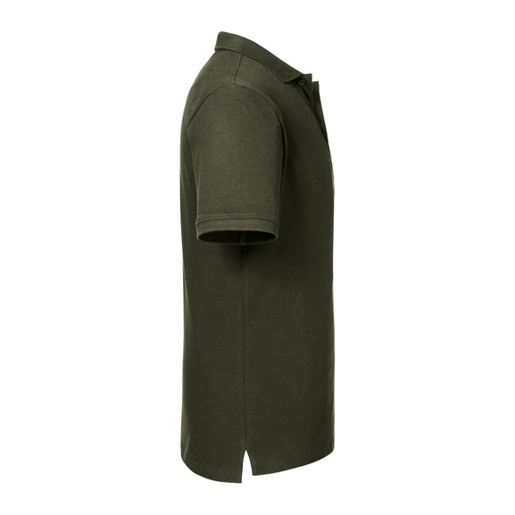 Oliwkowa koszulka męska polo Pure Organic Russell