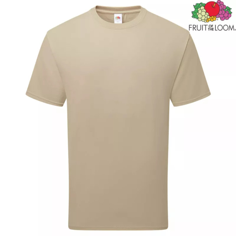 Piaskowa koszulka Pure Cotton T  Fruit of the Loom