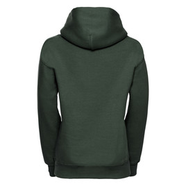 Zielona bluza dziecięca z kapturem Hooded Sweatshirt Russell