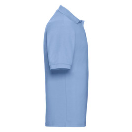 Błękitna koszulka męska Polycotton Polo Russell