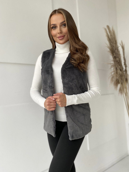 Kamizelka antracytowa Yups LP-018.R18