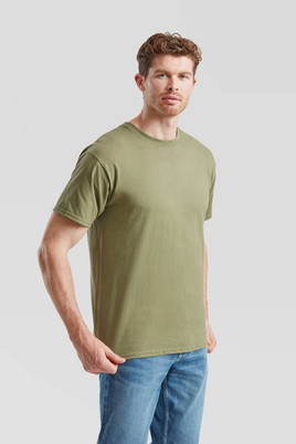 Oliwkowa koszulka męska Valueweight Fruit of the Loom