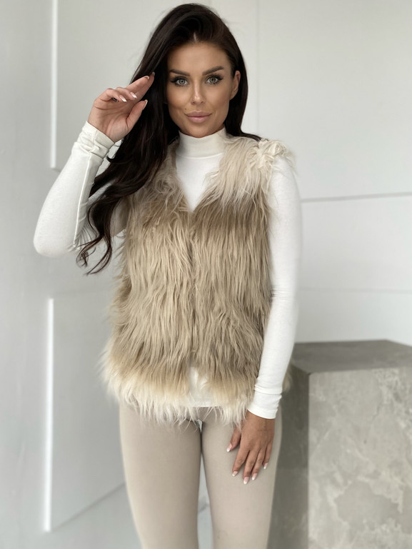 Kamizelka beżowa Yups DT-067.R40