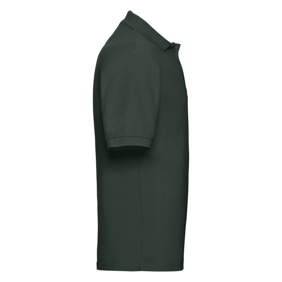 Zielona koszulka męska Polycotton Polo Russell