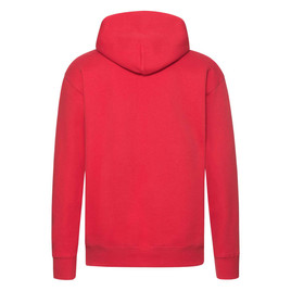 Czerwona bluza męska z kapturem Hooded Sweat Fruit of the Loom