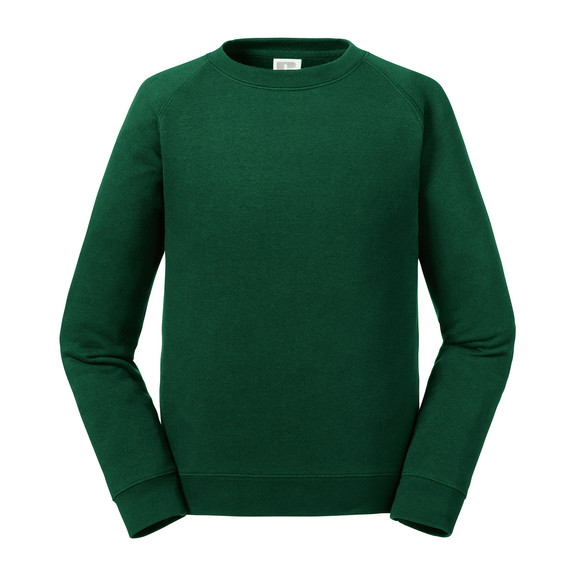 Zielona bluza dziecięca Raglan - Authentic Russell