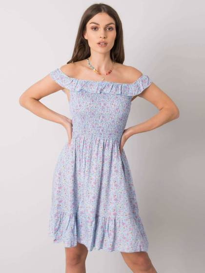 Sukienka niebieska Yups wwd5601.R34