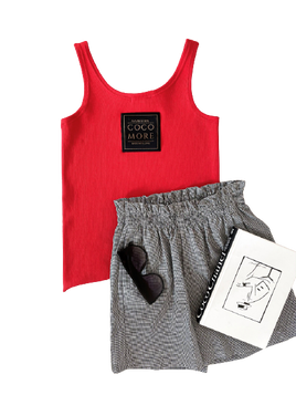 Top czerwony Cocomore wmgTS1336.R46