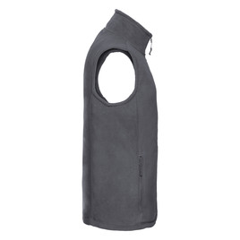 Szara kamizelka polarowa męska niemechacący polar Russell