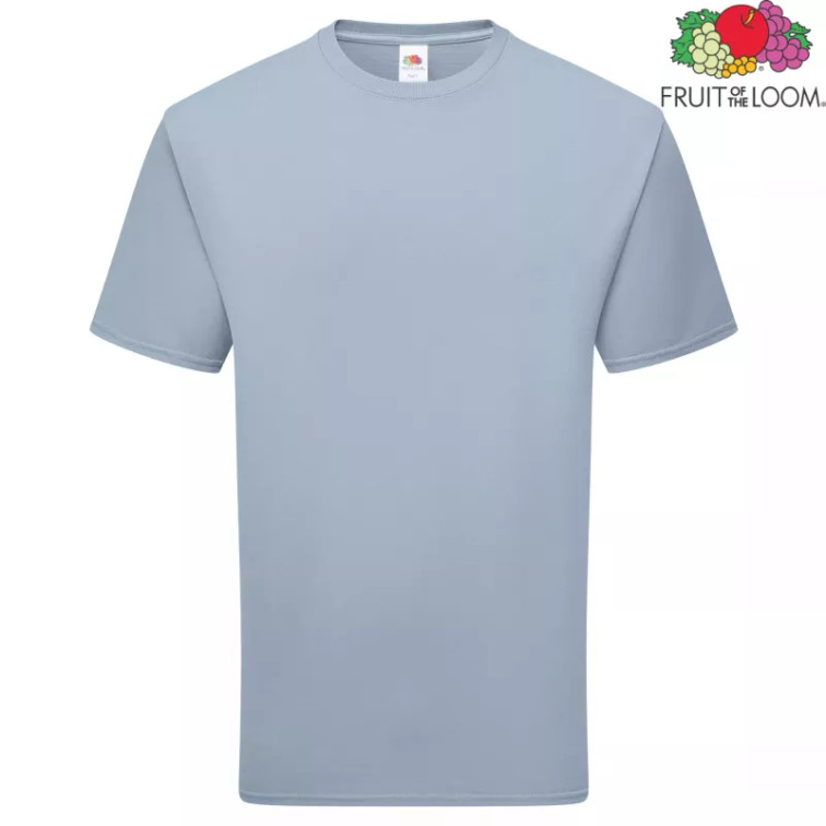 Baby blue koszulka Pure Cotton T  Fruit of the Loom