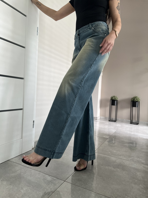 Jeansy niebieskie By o la la cxp1265.blue