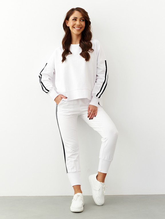 Spodnie białe By o la la cxp1170.white