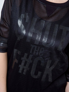 Bluzka czarna Yups amu0366.R21