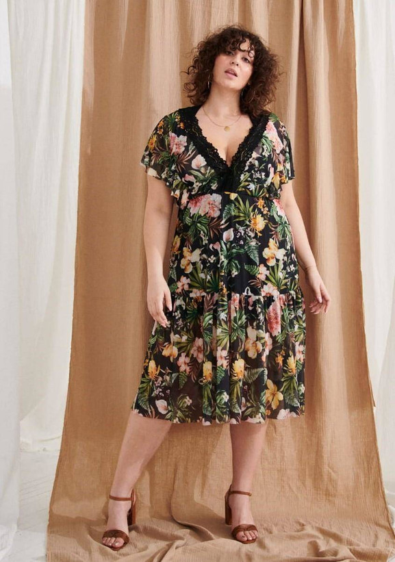 Sukienka czarna Blue Shadow axp0715.R21