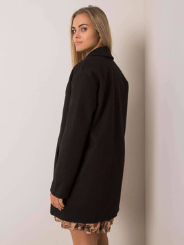 Płaszcz czarny Yups cwd0450.R21