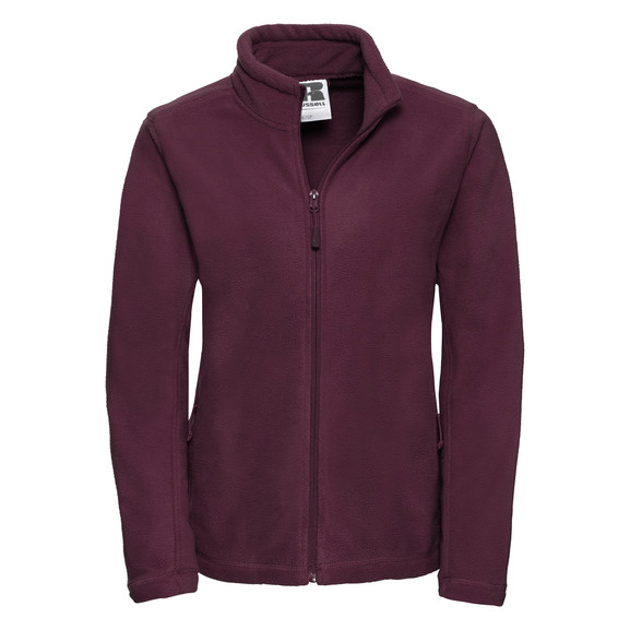 Burgundowy polar damski Outdoor Fleece Russell