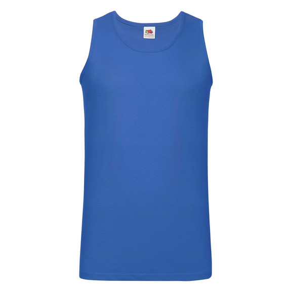 Niebiska koszulka męska Athletic Vest Fruit of the Loom 
