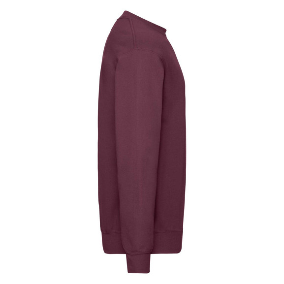 Burgundowa bluza męska Set-in Sweat Fruit of the Loom
