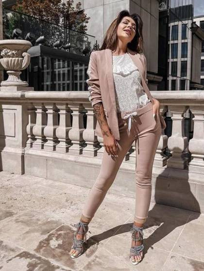 Spodnie brązowe Cocomore cmgSD379a.R59