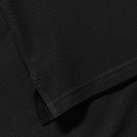 Czarna koszulka polo męska z bawełny Ultimate Russell