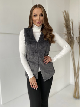 Kamizelka antracytowa Yups LP-018.R18